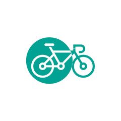 Fototapeta premium Bicycle Logo Design Vector