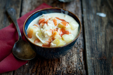 Buffalo Chicken Soup