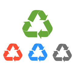 Obraz premium Recycle Icon Vector