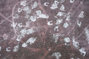 footprint background