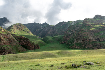 Altai Mountain in summer