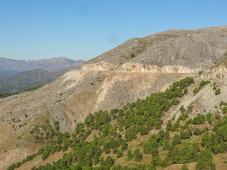 Fototapeta na wymiar Sierra Nevada in Andalusien
