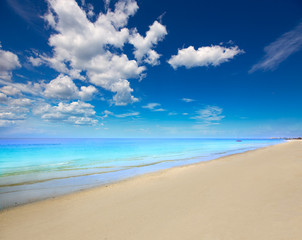 Fototapeta na wymiar Florida bonita Bay Barefoot beach US