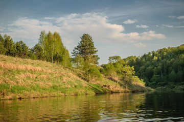 Bank of the river