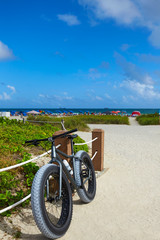 Fototapeta premium Miami south Beach entrance Florida US