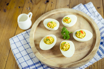 deviled eggs