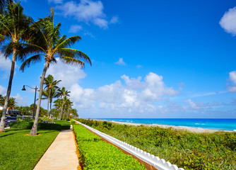 Palm Beach beach coastline Florida US