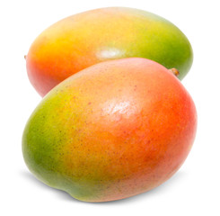 Mango isolated on white