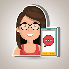 smartphone service design, vector illustration eps10 graphic 