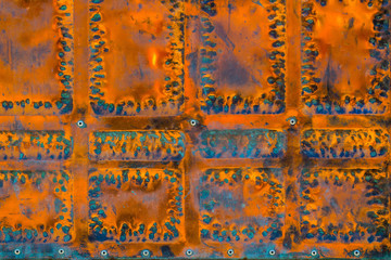 Metal with rust