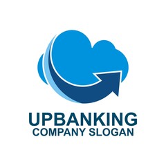 Logo design banking financial business icon