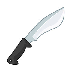 knife isolated illustration