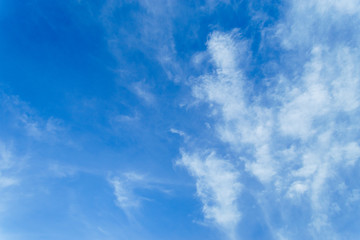 Naklejka na ściany i meble Blue sky and Clouds Background