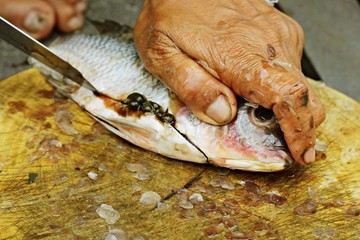 How to cut fish and the preservation of folklore in Thailand.