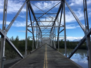 Fototapeta premium Empty Bridge