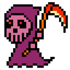 pixel art death