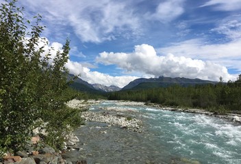 Alaska Glacial Stream