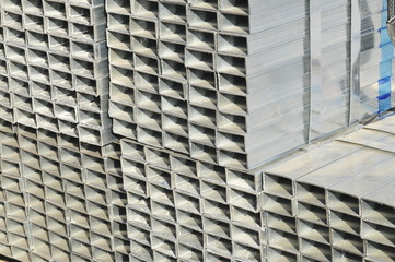 Rectangular metal construction
