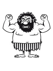 Caveman caveman angry