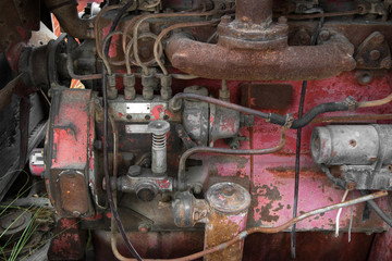 old diesel engine