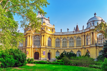 Vajdahunyad Castle (Hungarian-Vajdahunyad vara) is a castle in t