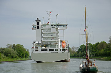 Naklejka premium Nordostseekanal 