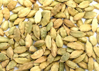 Green cardamom background