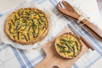 Spargel Quiche 