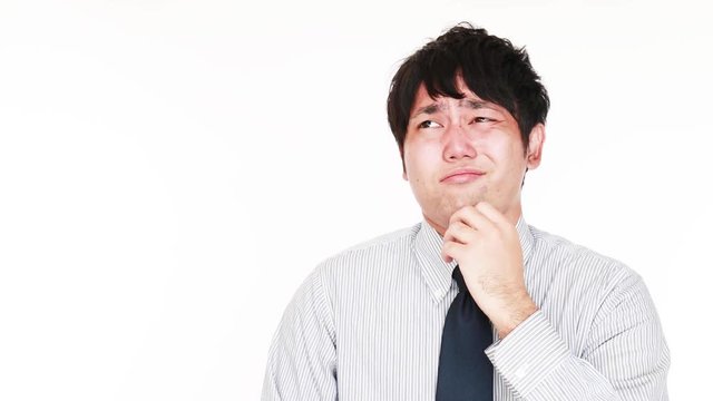 苦悩するビジネスマン