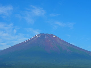 夏富士　富士山