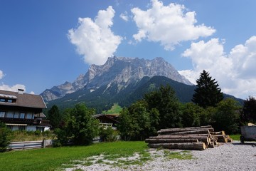 Zugspitze Lermoos Österreich