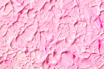 Texture of pink paint