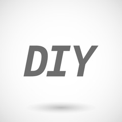 Illustration of    the text DIY