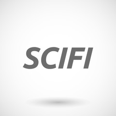   Illustration of   the text SCIFI