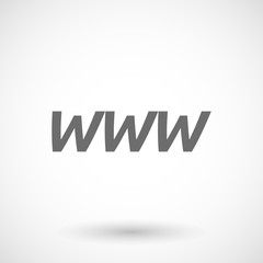  Illustration of    the text WWW