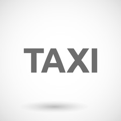  Illustration of   the text TAXI