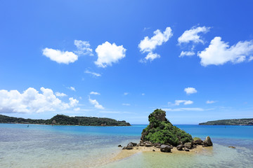 Fototapeta premium 沖縄の美しいビーチ