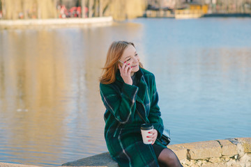 Two girls with gadget