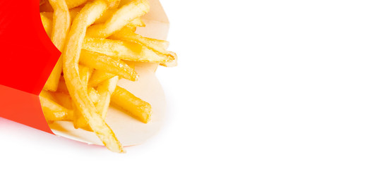 pile of appetizing french fries
