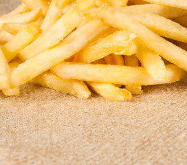 pile of appetizing french fries