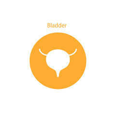 Vector bladder icon