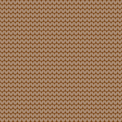 Seamless knitted pattern background