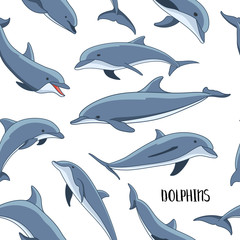 Dolphins set pattern