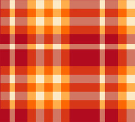 Bright plaid patterns