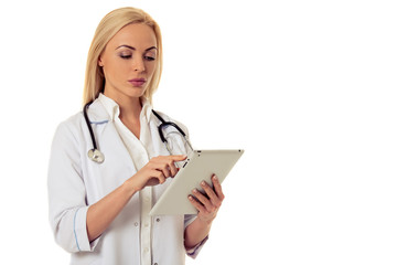 Beautiful female doctor