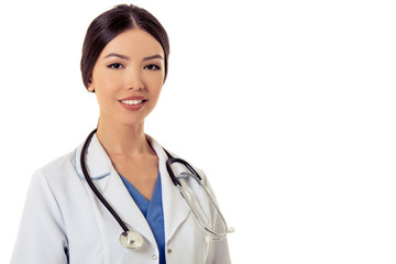 Beautiful Asian female doctor