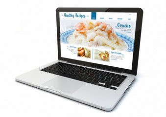 laptop online healthy recipes