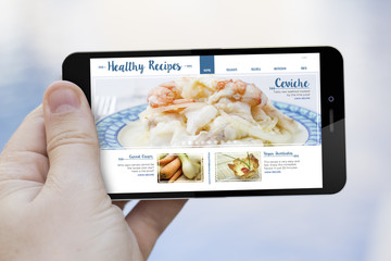 recipes online cell phone