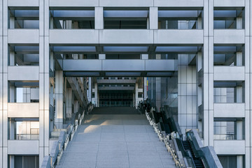 Fuji T.V. headquarters in Tokyo