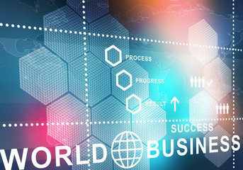 Fototapeta premium abstract business digital background